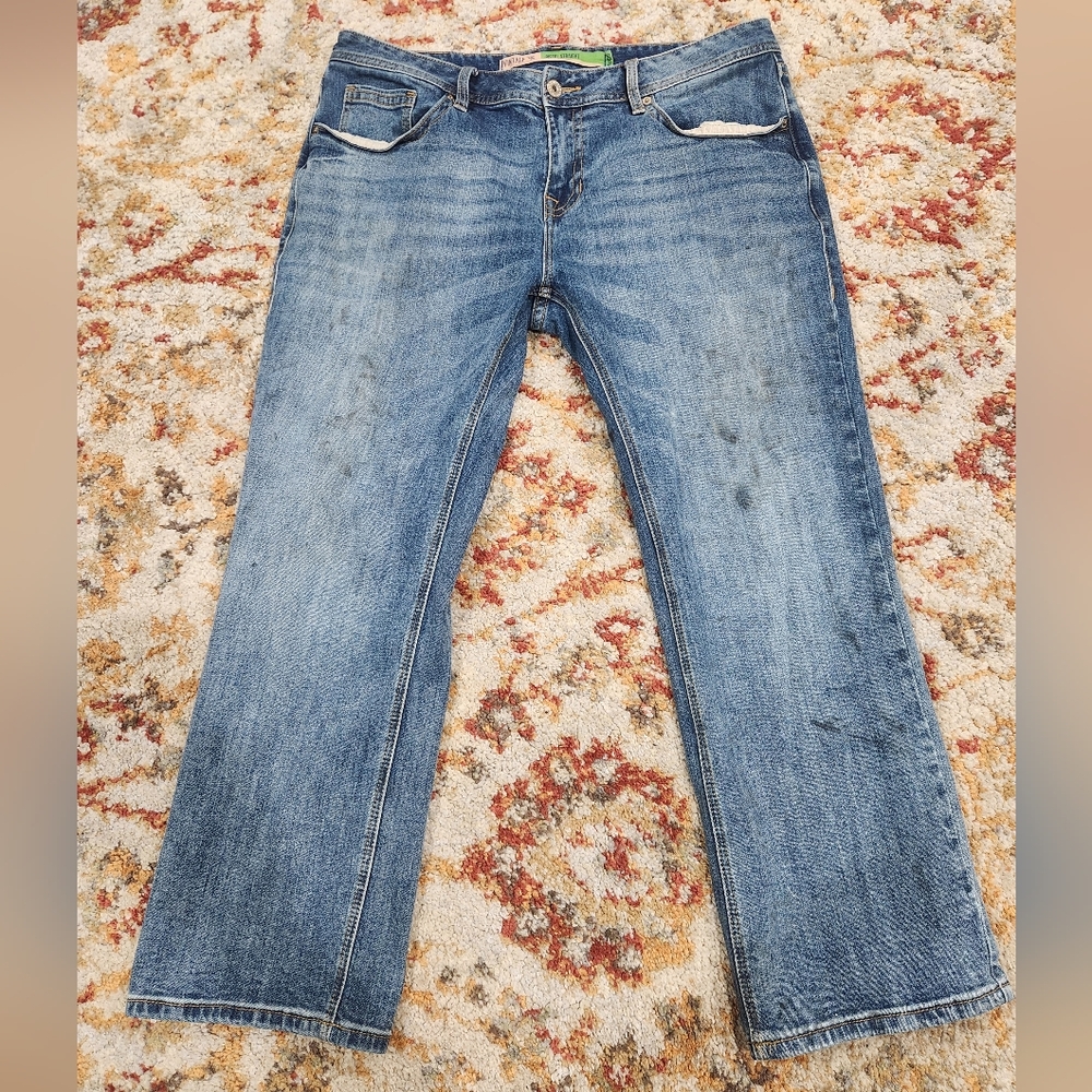 Rock & Roll Denim Pistol Straight Jeans 38x30